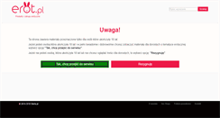 Desktop Screenshot of erot.pl
